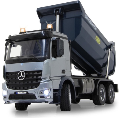 Camion Teledirigido Volquete Mercedes Benz Arocs 1:20 Metal Meiller 2,4GHz